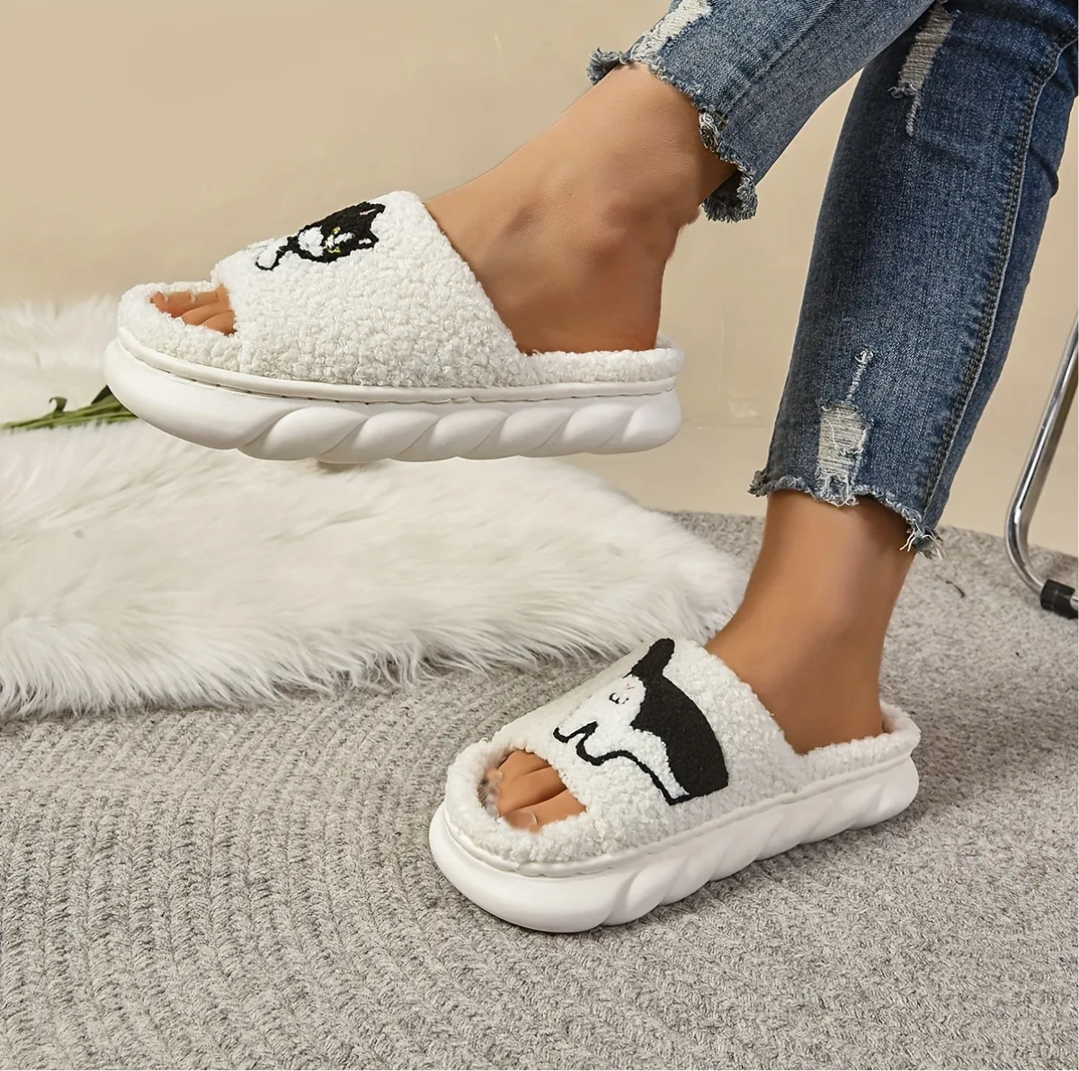 Sarah's Cat Slippers