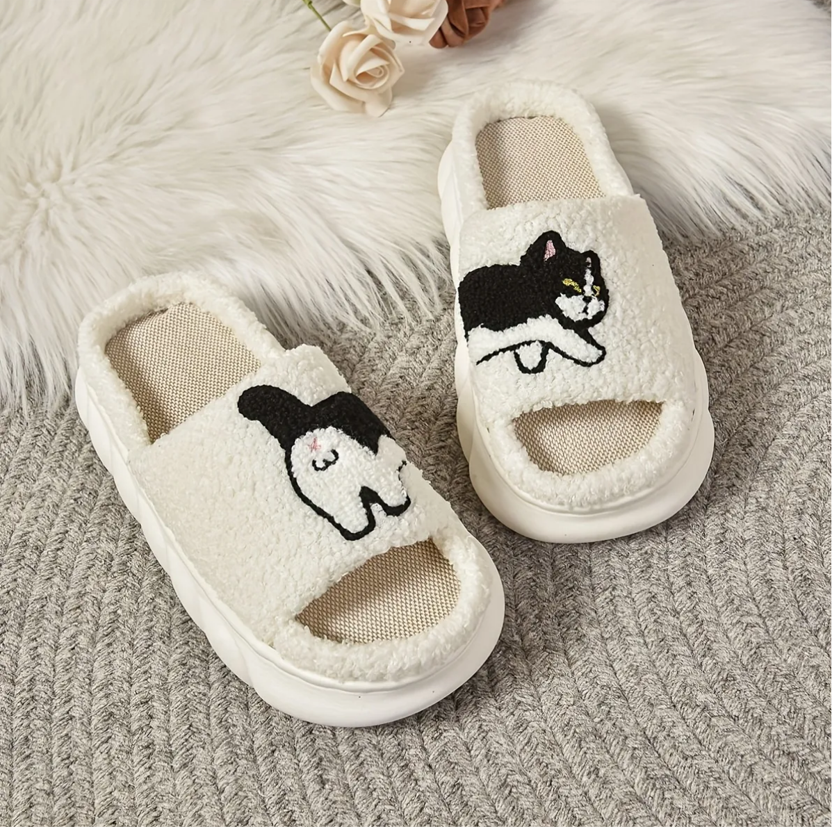 Sarah's Cat Slippers