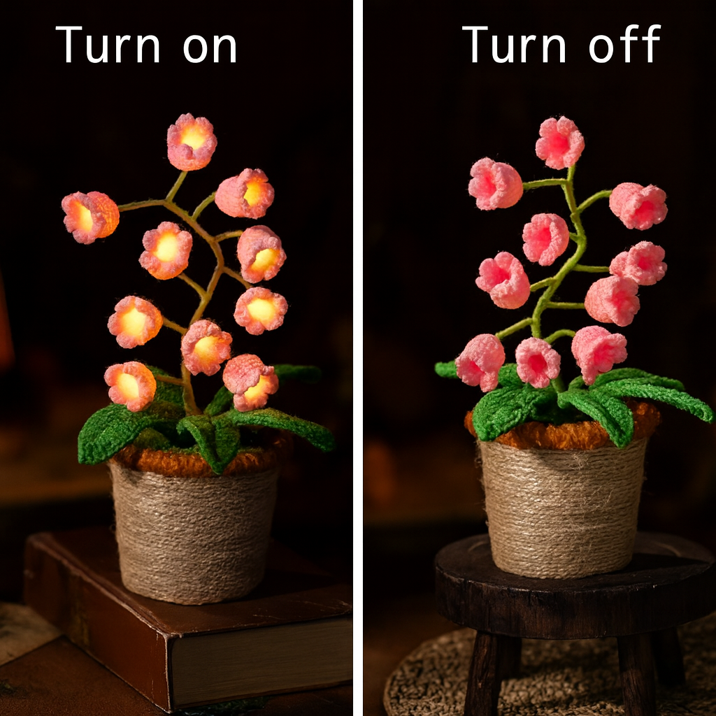 Handmade Crochet Glow Flower