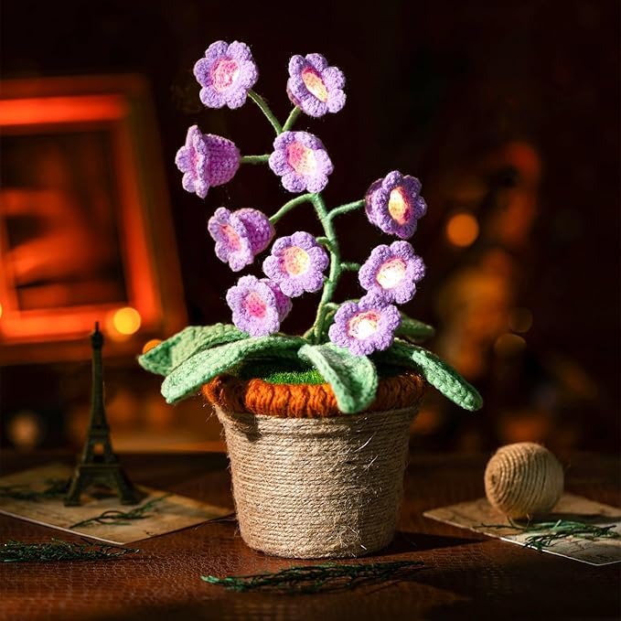 Handmade Crochet Glow Flower